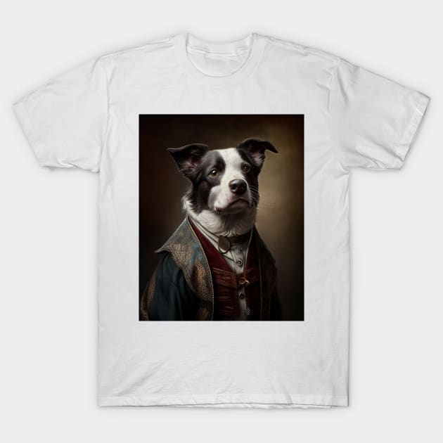 Victorian dog 7 T-Shirt by summer-sun-art